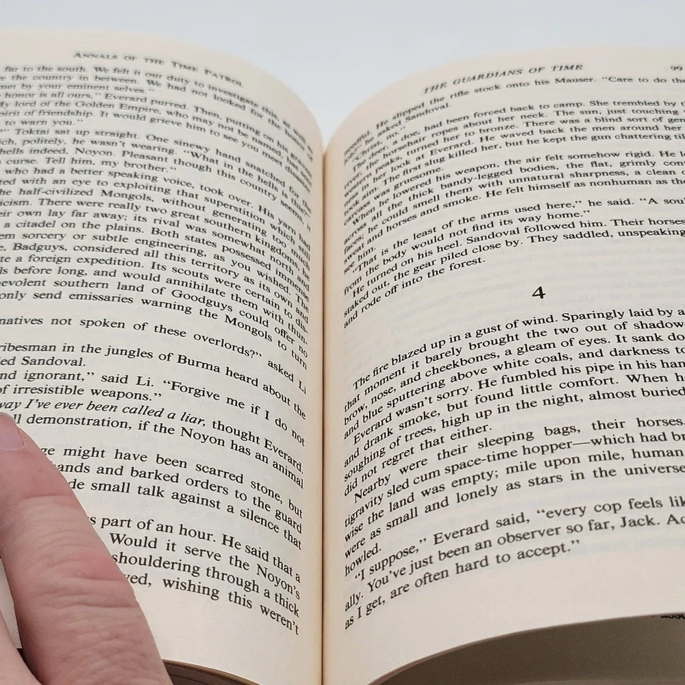Poul Anderson Annals of the Time Patrol Hardcover Book Club Ed‎ Sci-Fi Good
